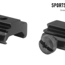 (RB6) Weaver/Picatinny to Dovetail Adaptors Pair by Bisley