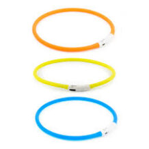 Flashing LED Rechargeable USB Collar