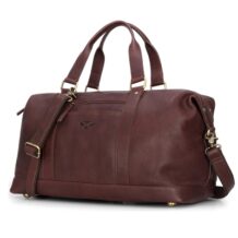 Hoggs Monarch Leather Carryon Holdall