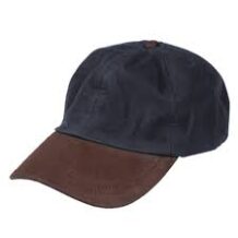 Hoggs Waxed Baseball Cap Navy