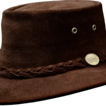 BARMAH HAT | 1025 SUEDE CHOCOLATE