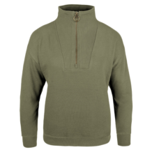 Ladies Half Zip Sweatshirt Sage