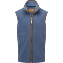 OAKHAM FLEECE GILET STORM BLUE