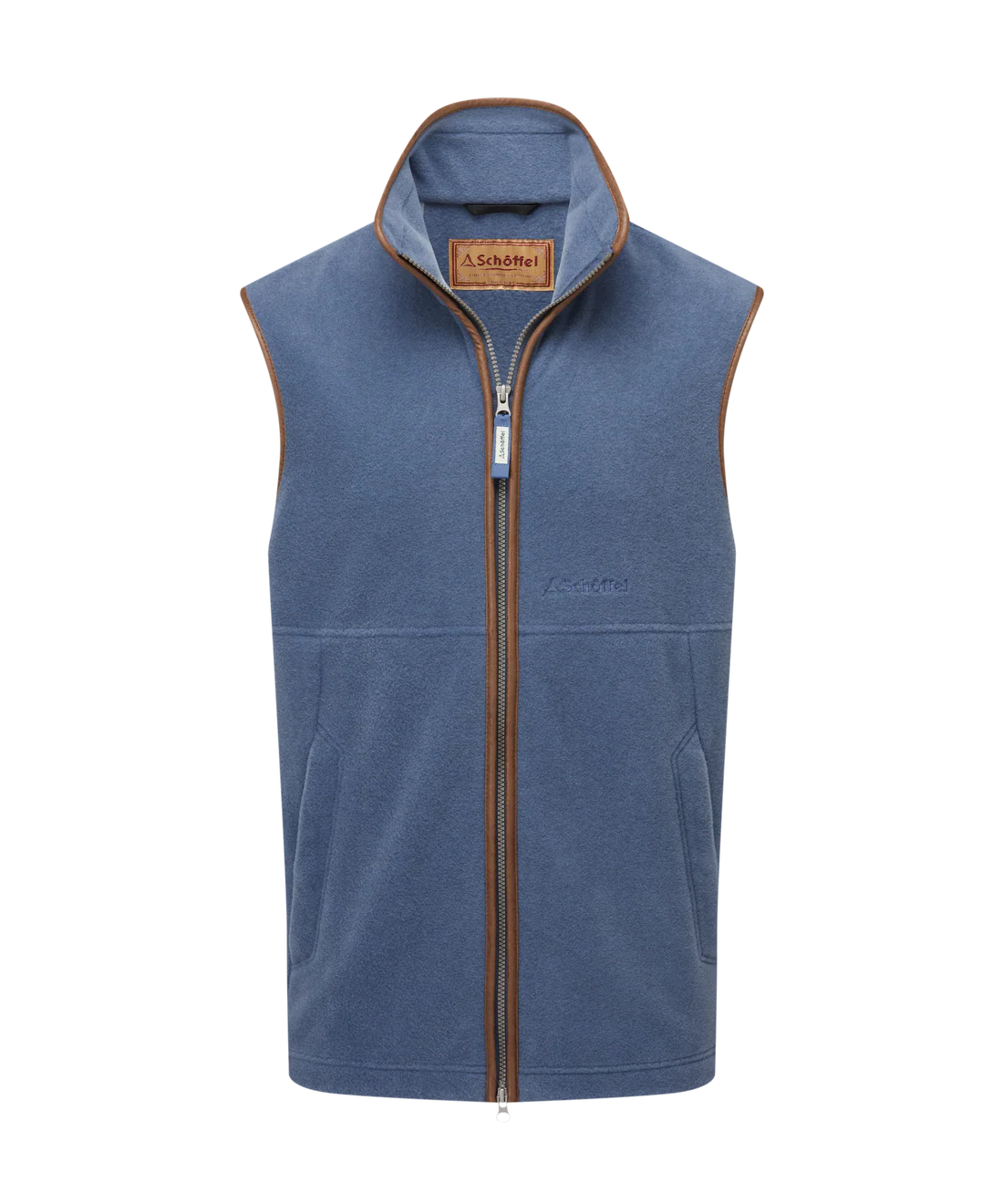 OAKHAM FLEECE GILET STORM BLUE