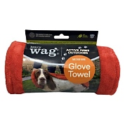 Henry Wag Microfibre Glove Towel, Red (HWPTGR)