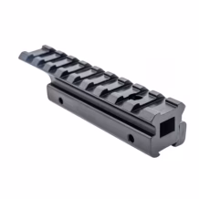 Vector Optics Dovetail to Picatinny Offset Riser Adapter Rail